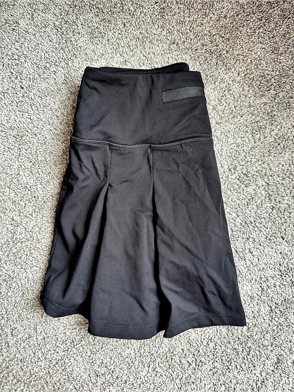 Black Athletic Skater Skirt